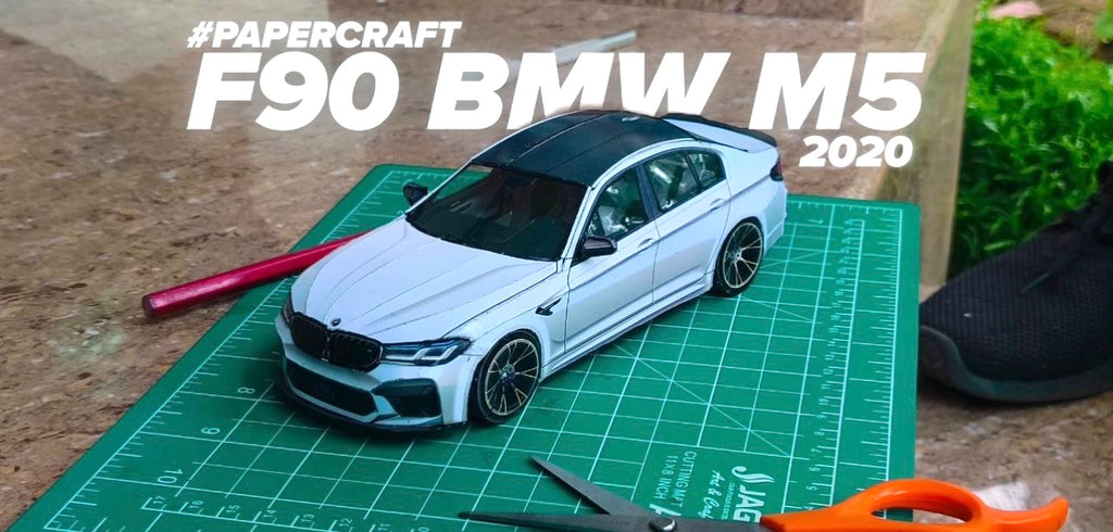 BMW M5 Paperback Design PDF ( 2-5 colors )